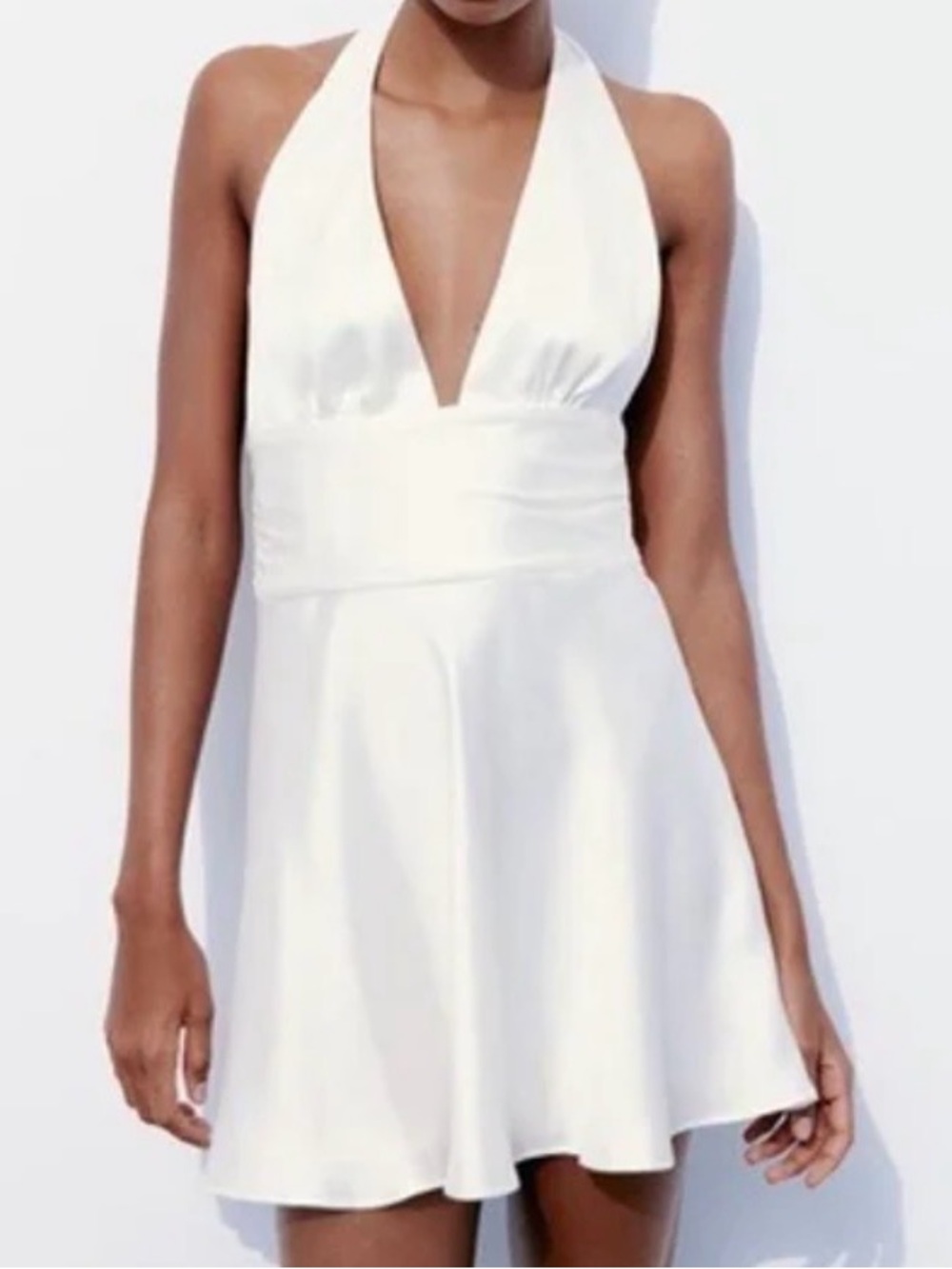 Zara Satin Effect Dress